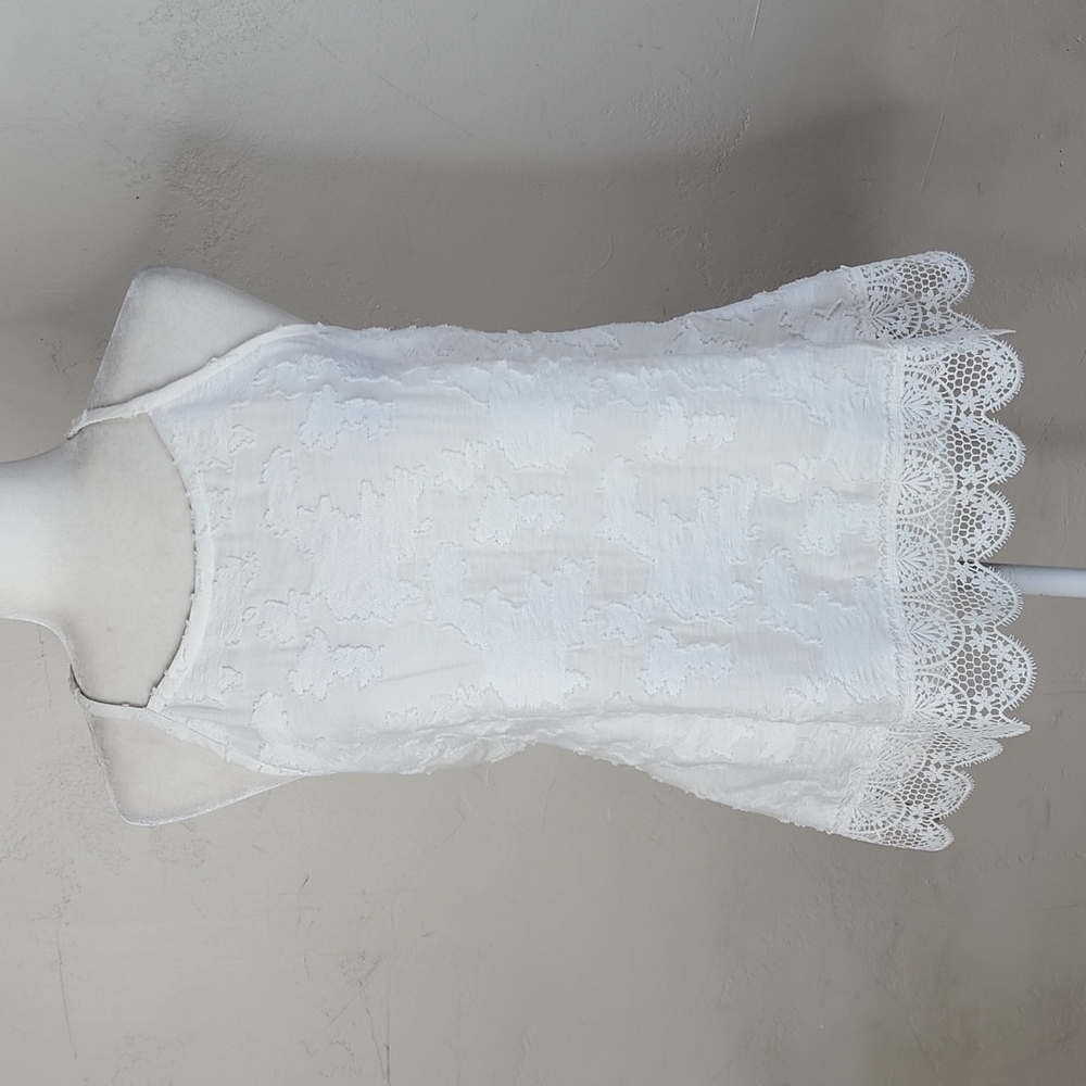 10 Crosby Derek Lam White Asymmetrical Ruffled Blouse